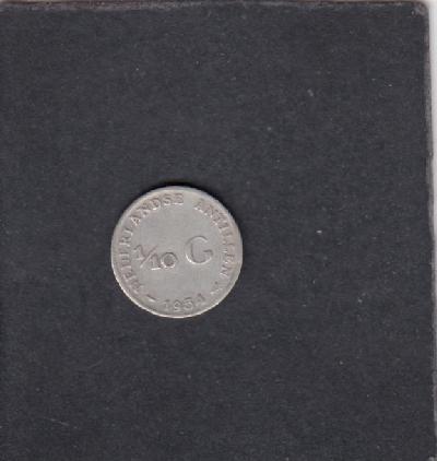 Beschrijving: 1/10 GULDEN 